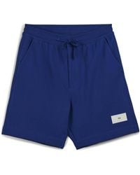 Y-3 - Organic Cotton Terry Shorts - Lyst