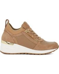 Dune - Eilisia Wedge Trainers - Lyst