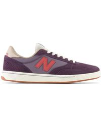 New Balance - Nb Numeric 440 In Purple/red Suede/mesh - Lyst