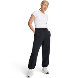 Under Armour - Fleece Wordmark Oversized Pants - Lyst