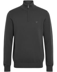 Lyle & Scott - Eagle Merino Quarter Zip Jumper - Lyst