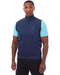 Farah - Midlayer Gilet - Lyst