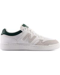 New Balance - 480 Leather Mesh Lace Up Trainers - Lyst