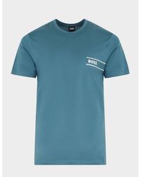 BOSS - Round Neck 24 T-shirt - Lyst