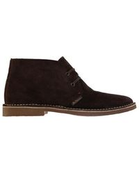 Ben Sherman Hunt Desert Boots in Brown for Men Lyst UK