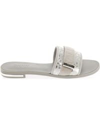 DKNY - Essential Halcott Wezli Flat Slider Size 3.5 - Lyst