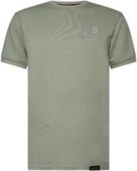 Crosshatch - Preece Hem Label Patch Crew Neck Short Sleeve T-Shirt - Lyst
