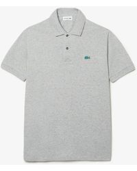 Lacoste - Classic Fit Speckled Print Cotton Pique Polo Shirt - Lyst