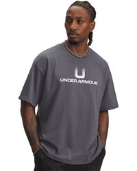Under Armour - Armour Ua Logo Heavyweight T Shirt - Lyst
