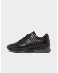 Unlike Humans - Low Embossed Leather Trainers - Lyst