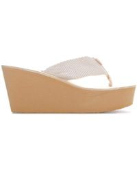 Rocket Dog - Diver Webbing Toe Post Wedge Sandals - Lyst