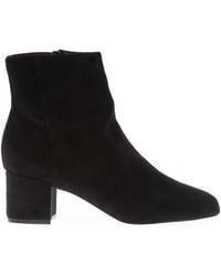 Dune - Prisha Block-Heel Ankle Boots - Lyst