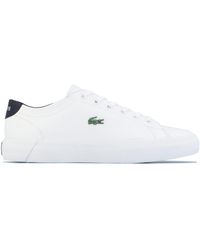 lacoste ladies white trainers