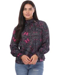Ted Baker - Heiydii High Neck Blouse - Lyst