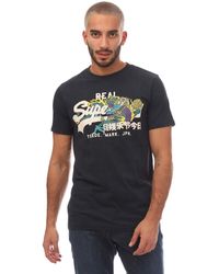 Superdry - Vintage Logo Narrative T-shirt - Lyst