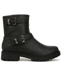Blowfish - Raven Biker Low Heel Side-Zip Boots 4 (37) - Lyst