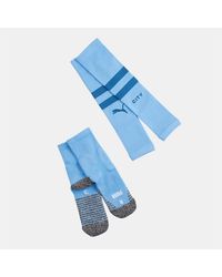PUMA - Manchester City Fc Sleeve Socks Promo - Lyst
