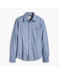 Levi's - Hm Slim Fit Long Sleeve Collared Shirt - Lyst