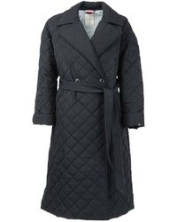 Tommy Hilfiger - Quilted Belt Trench Coat - Lyst