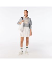Lacoste - Fit Organic Cotton Fleece Sweatshirt - Lyst