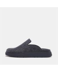 Fitflop - Gen-Ff Felt Mule Slippers - Lyst