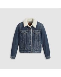 Levi's - Original Sherpa Trucker That N 10 (S) - Lyst