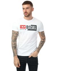 DIESEL - T-diego Cuty Maglietta T-shirt - Lyst