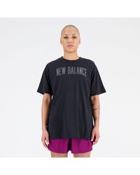 New Balance - Relentless Oversized T-shirt - Lyst