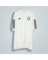 adidas - Italy Tiro 23 Cotton T-shirt - Lyst