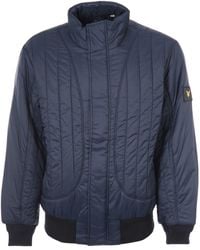 Lyle & Scott - Casuals Vertical Padded Bomber Jacket - Lyst