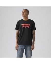 Levi's - Wordmark Graphic Crew Neck Short Sleeve T-Shirt - Lyst