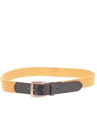 Ted Baker - Galan Leather Woven Belt - Lyst