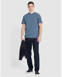 Farah - Stripe T Shirt - Lyst
