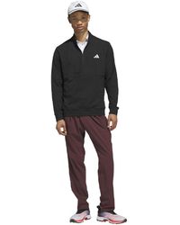 adidas - Ultimate 365 Zip Neck High Collar Sweatshirt - Lyst