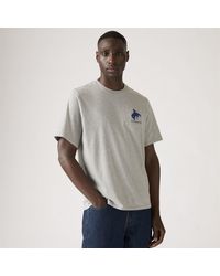 Levi's - Graphic Crew Neck Short Sleeve Relaxed Fit T-Shirt - Lyst