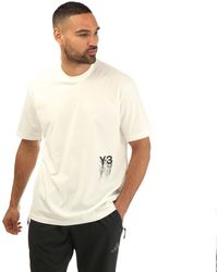 Y-3 - Graphic Short Sleeve T-shirt - Lyst