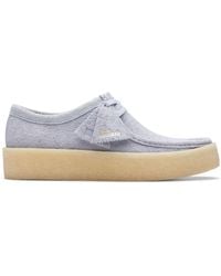 Clarks - Wallabee Cup Suede Shoes Size 6 - Lyst