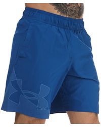 Under Armour Ua Woven Graphic Shorts - Blue
