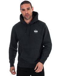 levis black hoodie mens
