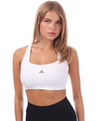 adidas - Training Medium Support Bra - Lyst