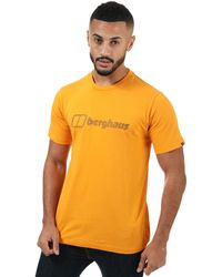 Berghaus Modern Logo T-shirt - Yellow
