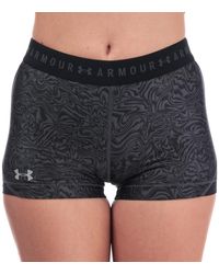 Under Armour Heatgear Armour Printed Shorts - Gray
