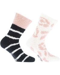 Ted Baker - 2 Pack Maxthr Cosy Socks - Lyst