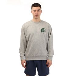 New Balance - Terry Relaxed Globe Long Sleeve T Shirt - Lyst