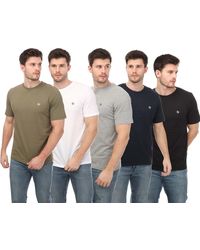 Jack & Jones - Joseph 5 Pack Crew T-shirts - Lyst