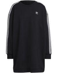 adidas Originals - Adicolor Classics Sweatshirt Dress - Lyst