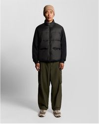 Lyle & Scott - And Neck Hybrid Zip Through Jumper - Lyst
