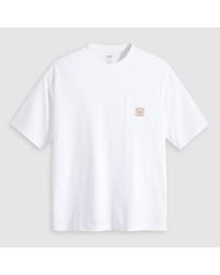 Levi's - Text Graphic Crew Neck Short Sleeve T-Shirt - Lyst