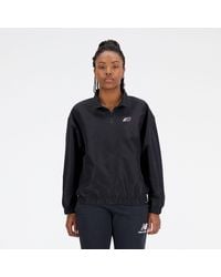 New Balance - Sport Woven Jacket - Lyst
