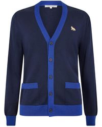 Maison Kitsuné - Fox Patch Regular Cardigan - Lyst